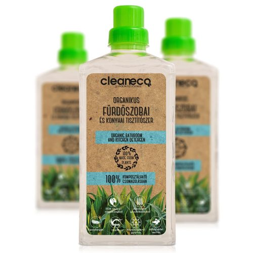 CLEANECO 1L  Organikus Fürdőszobai és Konyhai Tisztítószer 