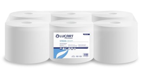 Lucart Strong 19 CF, belső letekeredésű kéztörlő, 2 rétegű, 19cm cellulóz, 6tek./zsugor