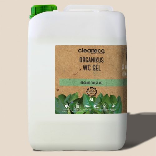  Cleaneco organikus wc gél 5l - újrahasznosítható csomagolásban