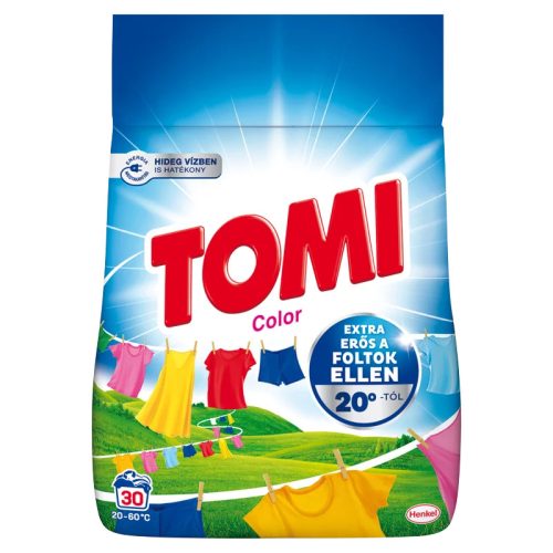 Tomi Color mosószer színes ruhákhoz 80 mosás 4,4kg