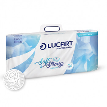 Toalettpapír Lucart Strong 3.10- 10 tekercs/csomag 7csomag/zsák